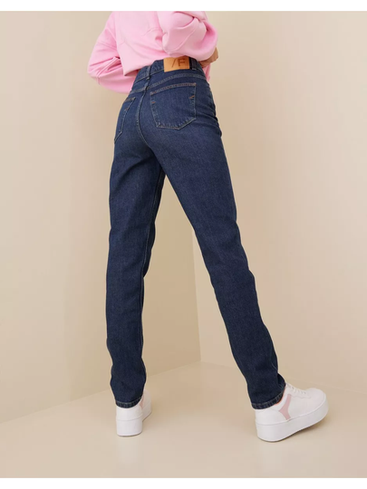 Selected Femme Slfamy Hw Slim Row Blue Jeans U Noo Bootcut jeans Dark Blue Denim