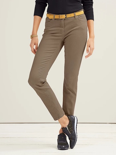 Jeans Coloured denim Toni Beige
