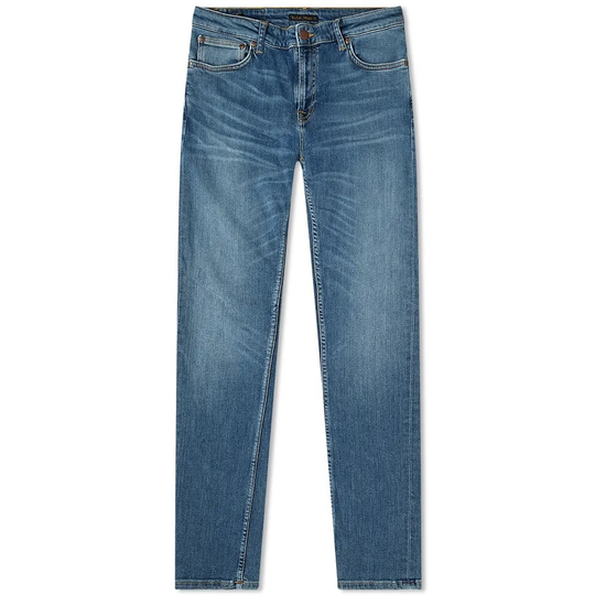 Nudie Jeans - Skinny Jeans - Blå - Dam - Storlek: W29