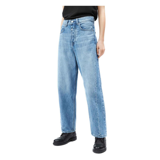Pepe Jeans - Boyfriend Jeans - Blå - Dam - Storlek: W24