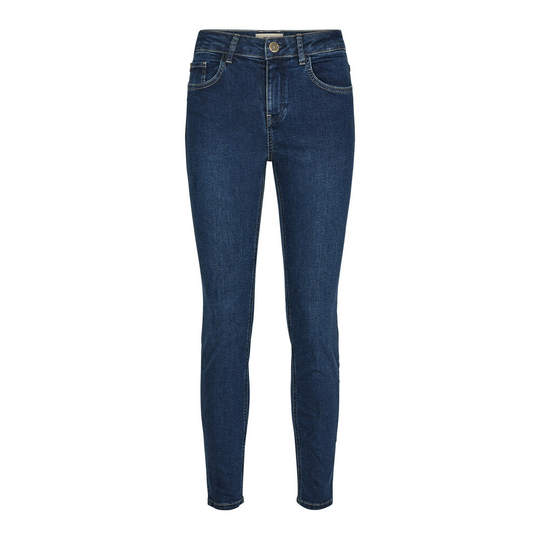MOS Mosh - Skinny Jeans - Blå - Dam - Storlek: W33,W25,W32,W24,W26,W29,W27,W28,W30,W31