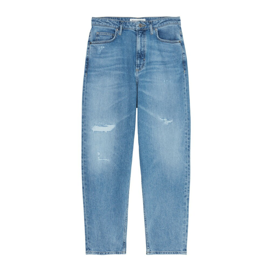 Marc O'Polo - Boyfriend Jeans - Blå - Dam - Storlek: W32 L32,W33 L34,W31 L32,W30 L34,W31 L34,W27 L34,W29 L32,W32 L34,W28 L34,W28 L32,W29 L34,W27 L32,W30 L32,W33 L32