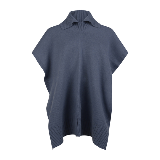 Fedeli - Capes och Ponchos - Blå - Dam - Storlek: ONE Size