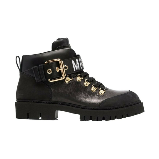 Moschino - Boots - Svart - Dam - Storlek: 39 Eu,37 Eu,36 EU