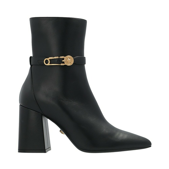 Versace - Boots - Svart - Dam - Storlek: 38 Eu,39 Eu,38 1/2 Eu,37 1/2 Eu,41 Eu,37 Eu,40 EU