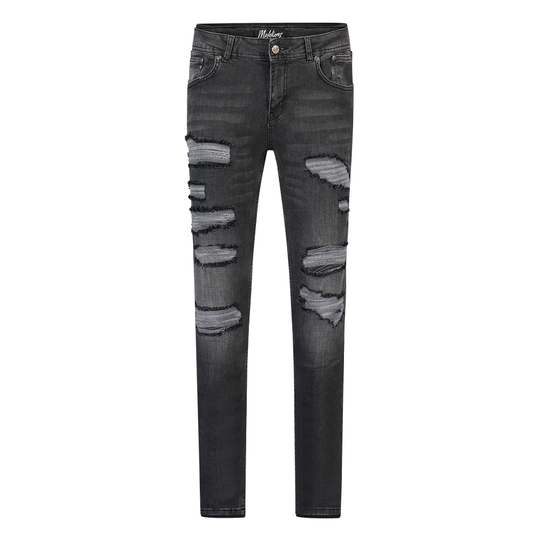 Malelions - Skinny Jeans - Grå - Herr - Storlek: W28,W30,W32,W33,W34,W29