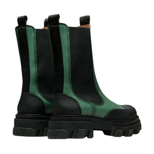 Ganni - Jodhpurs - Grön - Dam - Storlek: 39 EU
