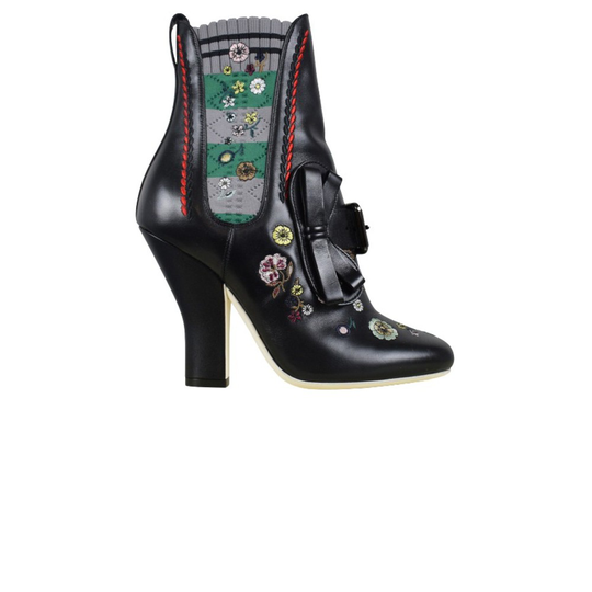 Fendi - Boots - Svart - Dam - Storlek: 36 1/2 EU
