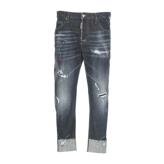 Dsquared2 - Jeans - Blå - Herr - Storlek: Xl,M,Xs