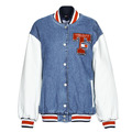 Tunna jackor Tommy Jeans DENIM LETTERMAN JACKET DF7018