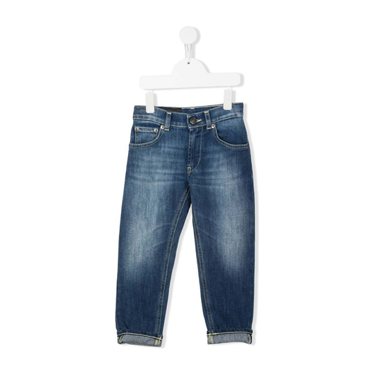 Dondup - Jeans - Blå - Pojke - Storlek: 128 Cm,140 Cm,152 Cm,104 Cm,164 Cm,116 Cm,158 CM