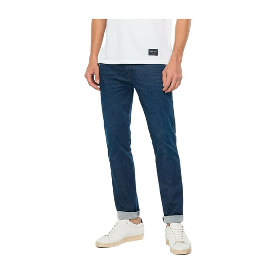 Replay - Skinny Jeans - Blå - Herr - Storlek: W30 L34,W30 L32
