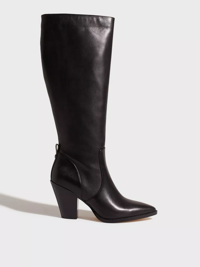 Michael Kors - Stövletter - Svart - Dover Heeled Boot - Boots & Kängor