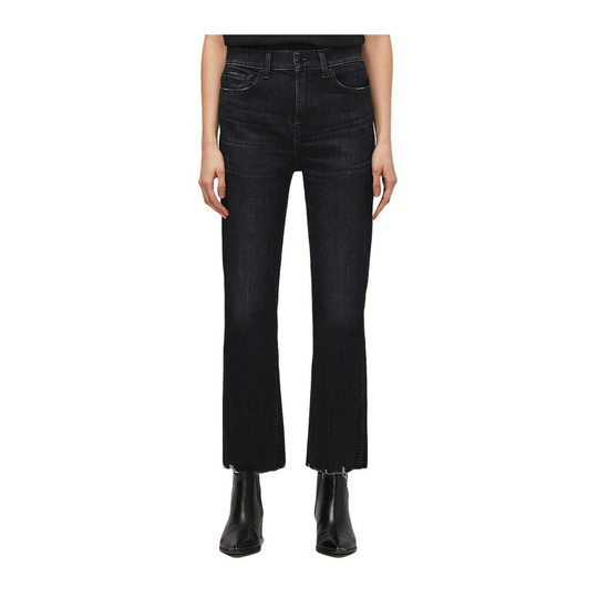 7 For All Mankind - Flare Jeans - Svart - Dam - Storlek: W24