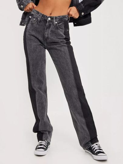 Calvin Klein Jeans - High waisted jeans - Black - High Rise Straight - Jeans
