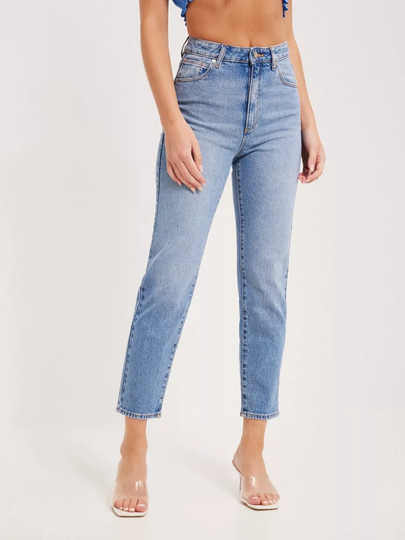 Abrand Jeans - High waisted jeans - Mid Blue - A 94 High Slim Bae Town - Jeans