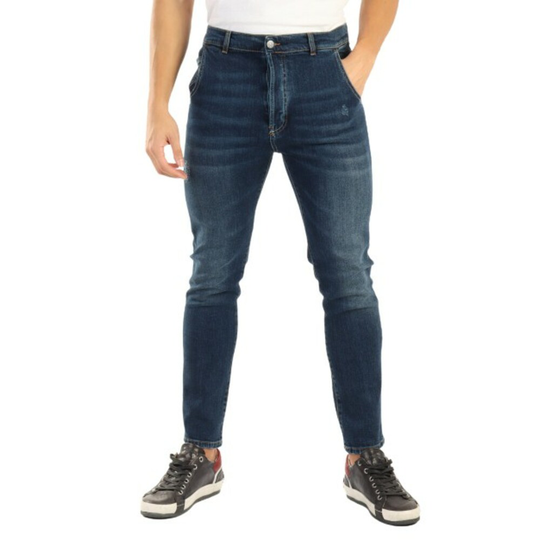 Daniele Alessandrini - Jeans - Blå - Herr - Storlek: W34,W33,W38,W31,W32,W36,W30