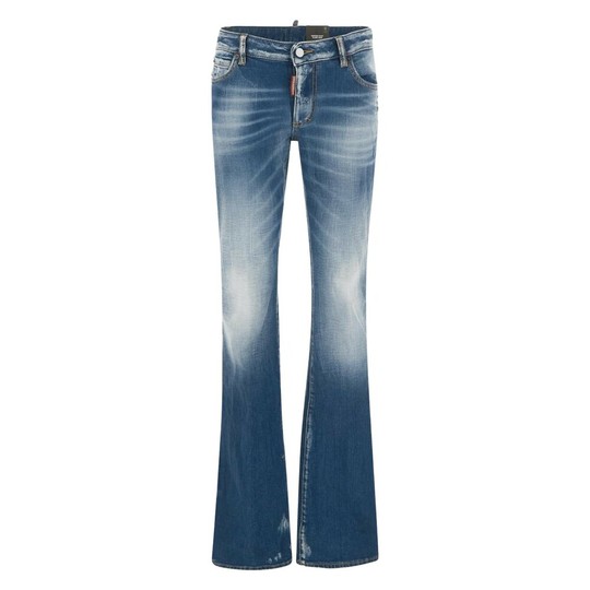 Dsquared2 - Flare Jeans - Blå - Dam - Storlek: M,S,Xs,2Xs,3Xs