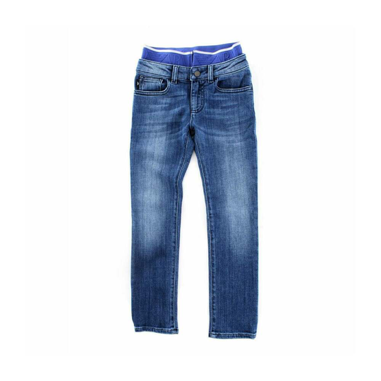 Emporio Armani - Jeans - Blå - Pojke - Storlek: 140 CM