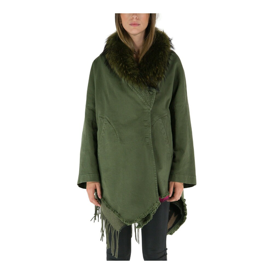 Bazar Deluxe - Capes och Ponchos - Grön - Dam - Storlek: XS