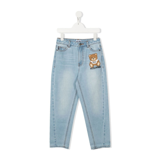 Moschino - Jeans - Blå - Unisex - Storlek: 128 Cm,140 CM