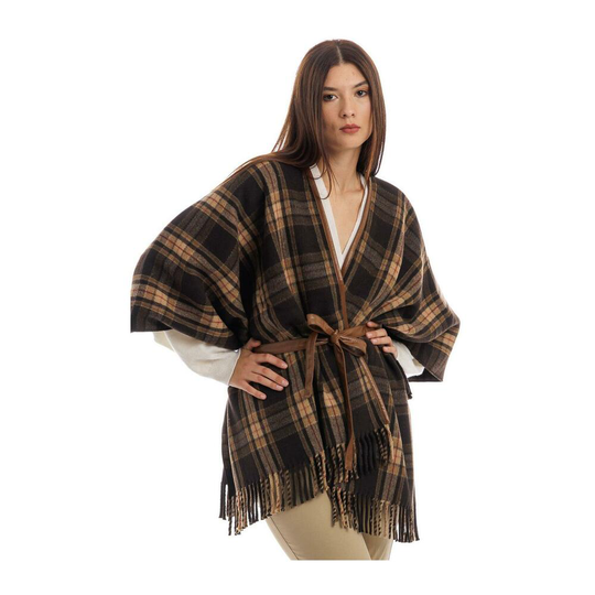 Seventy - Capes och Ponchos - Brun - Dam - Storlek: ONE Size