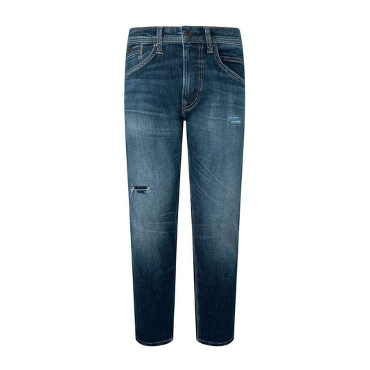Pepe Jeans - Straight - Blå - Herr - Storlek: W31 L32,W29 L32,W34 L32,W36 L32,W32 L32,W30 L32,W33 L32