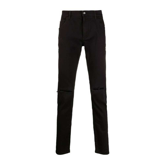 Dolce & Gabbana - Jeans - Svart - Herr - Storlek: M,S
