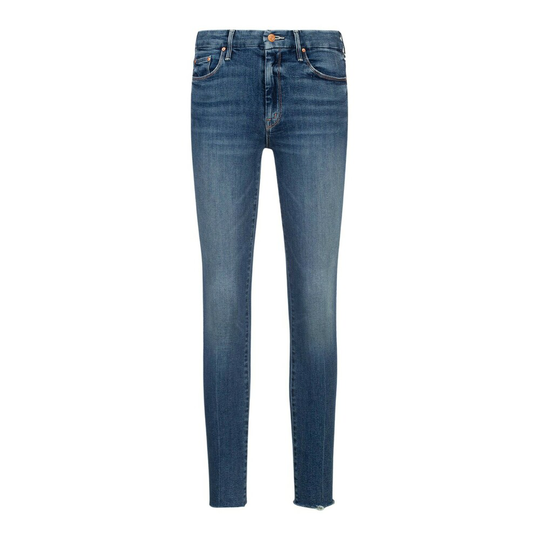 Mother - Skinny Jeans - Blå - Dam - Storlek: W30