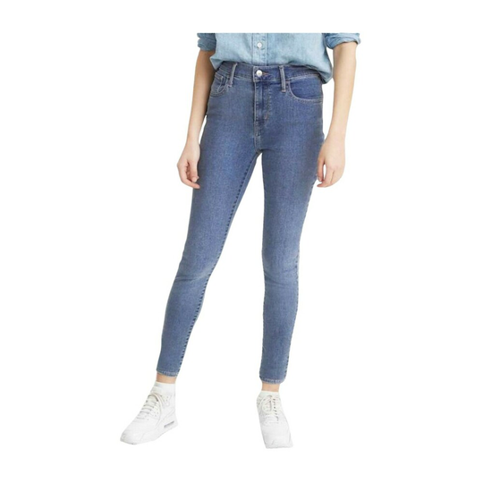 Levi's - Skinny Jeans - Blå - Dam - Storlek: W23 L30,W29 L30,W24 L30,W25 L30