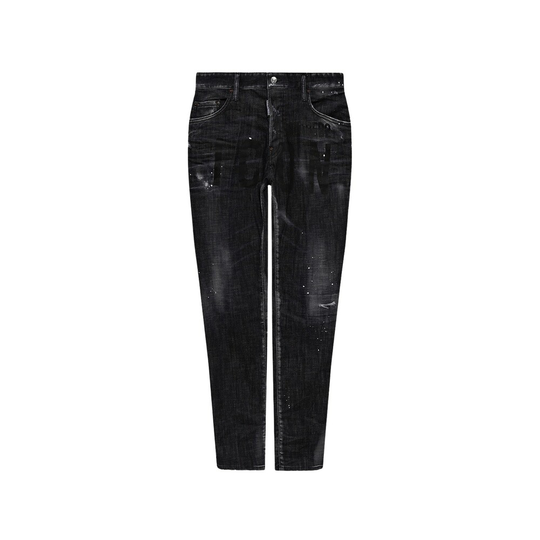 Dsquared2 - Skinny Jeans - Svart - Herr - Storlek: Xl,L,M,S
