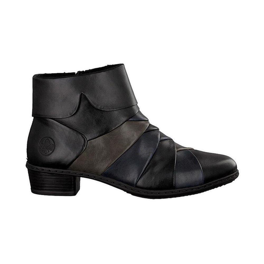 Rieker - Boots - Svart - Dam - Storlek: 38 Eu,39 Eu,40 Eu,37 EU