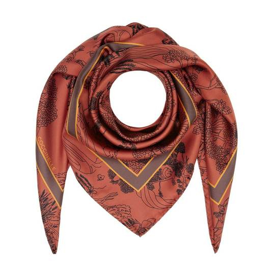 Coccinelle - Sjalar - Brun - Dam - Storlek: ONE Size