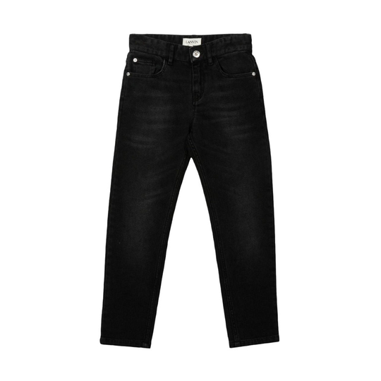 Lanvin - Jeans - Svart - Pojke - Storlek: 134 Cm,110 Cm,140 CM