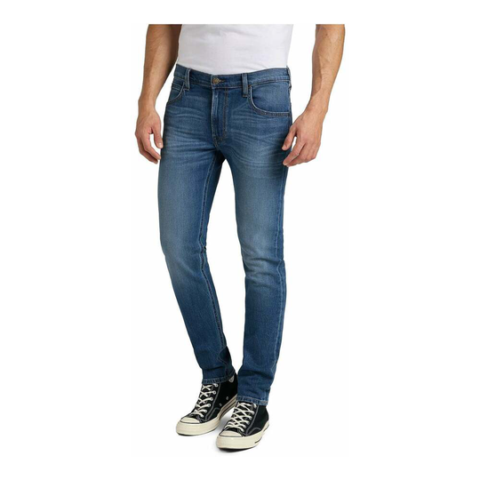 Lee - Jeans - Blå - Herr - Storlek: W27 L32,W28 L32,W29 L32,W32 L34,W30 L32,W31 L32,W33 L32,W34 L34,W38 L32,W42 L34,W34 L32,W38 L34,W36 L32,W40 L34,W33 L34,W36 L34