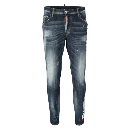 Dsquared2 - Skinny Jeans - Blå - Herr - Storlek: M