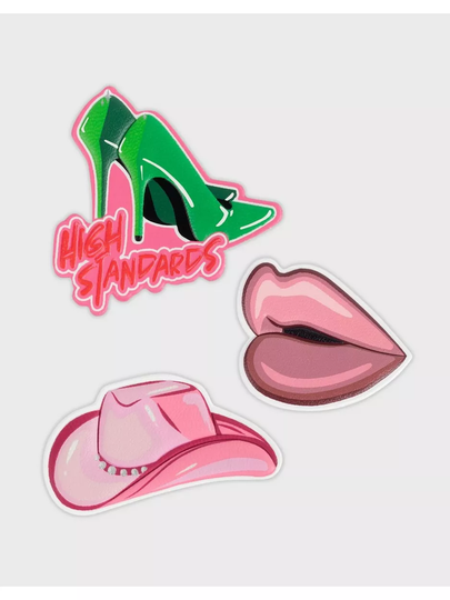 Holdit High Standards Sticker Pack Mobilskal Multicolor
