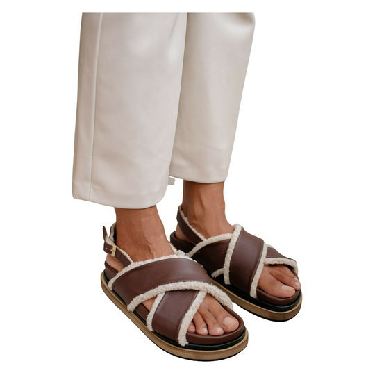 Alohas - Sandaler - Brun - Dam - Storlek: 38 Eu,39 Eu,42 Eu,37 Eu,36 Eu,35 Eu,41 Eu,40 EU