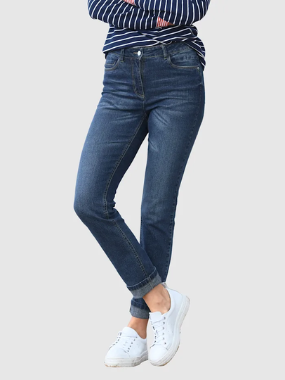 Jeans i modell Sabine slim basically you Blå