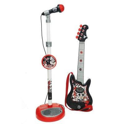 Musikalisk Leksak Mickey Mouse Mikrofon Gitarr för barn