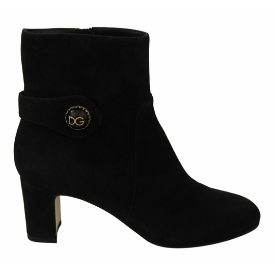 Dolce & Gabbana - Högklackat - Svart - Dam - Storlek: 35 EU