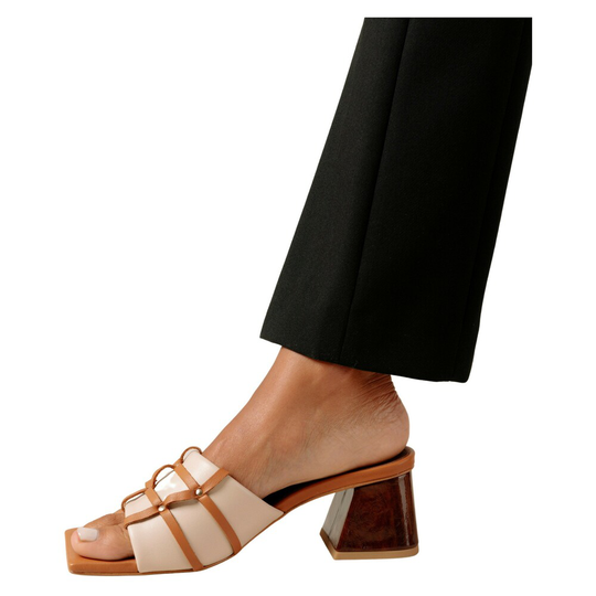 Alohas - Högklackat - Beige - Dam - Storlek: 38 Eu,42 Eu,37 Eu,36 Eu,40 Eu,41 Eu,35 Eu,39 EU