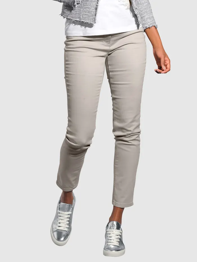Jeans med push up-effekt Alba Moda Natur