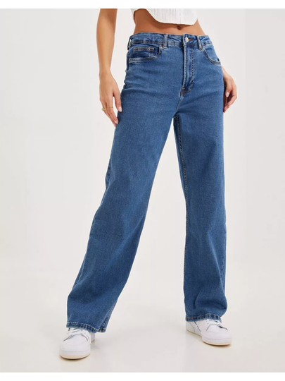 Denim Project Dpwrecycled Wide Jeans Wide leg jeans Dark Blue