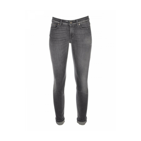 Dondup - Skinny Jeans - Grå - Dam - Storlek: W30,W28,W27,W25,W29