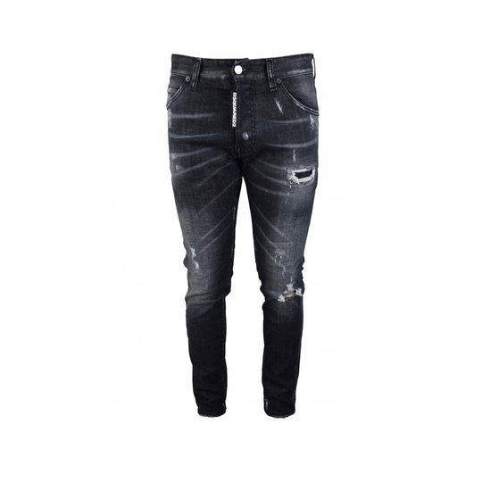 Dsquared2 - Skinny Jeans - Svart - Herr - Storlek: S,Xs