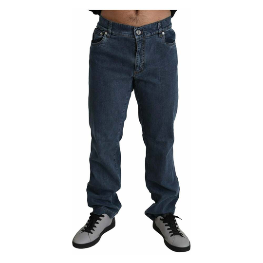 Billionaire - Baggy Jeans - Blå - Herr - Storlek: 2XL