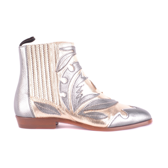 Santoni - Boots - Grå - Dam - Storlek: 36 EU