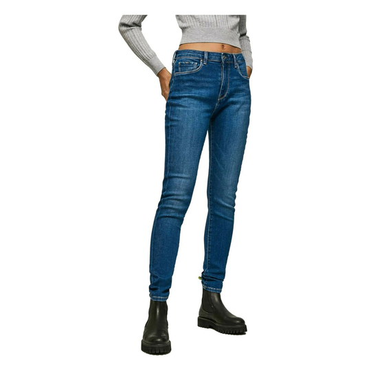 Pepe Jeans - Skinny Jeans - Blå - Dam - Storlek: W27 L32,W26 L32,W28 L32