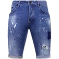 7/8- och 3/4-byxor Local Fanatic Jeans Kortbyxor Skinny SH Bla